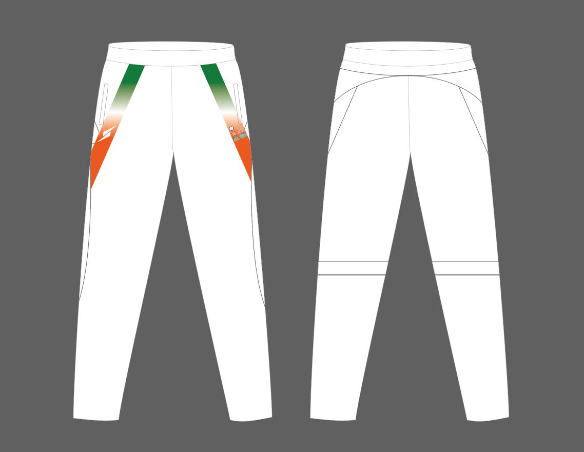 Cricket Team White Trouser